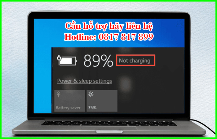 7 cách xử lý lỗi laptop sạc pin không vào đơn giản mà bạn nên biết